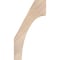 Ekena Millwork 3 1/2"W x 14"D x 26"H Westlake Smooth Knee Brace, Douglas Fir BRC04X14X26WTL00SDF - alternate 2